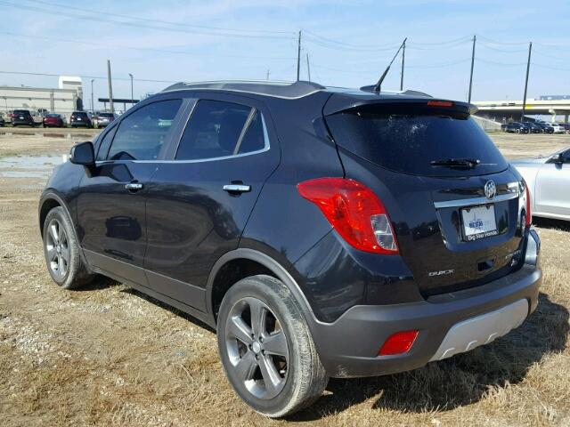 KL4CJBSB3EB754035 - 2014 BUICK ENCORE CON BLUE photo 3