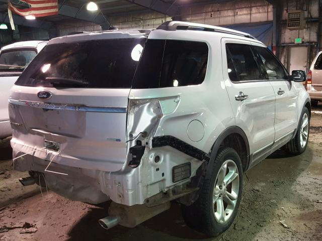 1FM5K8F81DGA83037 - 2013 FORD EXPLORER L SILVER photo 4