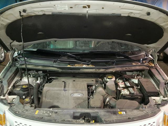 1FM5K8F81DGA83037 - 2013 FORD EXPLORER L SILVER photo 7