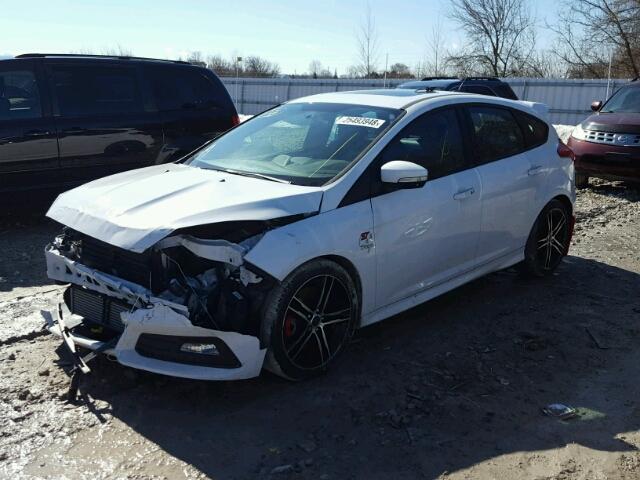 1FADP3L98HL226814 - 2017 FORD FOCUS ST WHITE photo 2