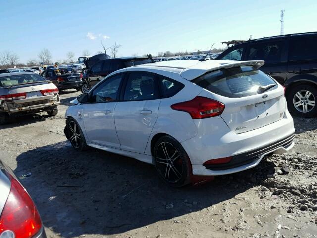 1FADP3L98HL226814 - 2017 FORD FOCUS ST WHITE photo 3