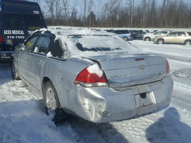 2G1WB5EN8A1174175 - 2010 CHEVROLET IMPALA LT SILVER photo 3