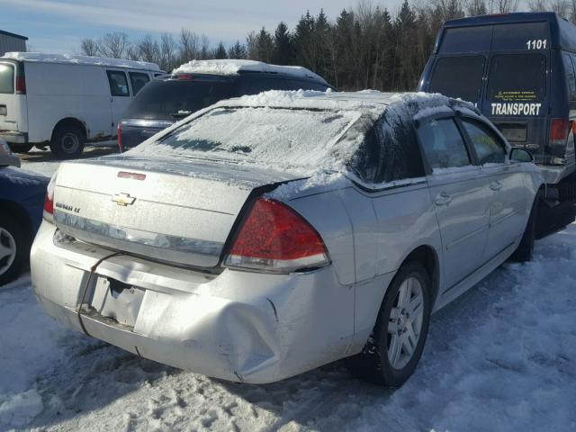 2G1WB5EN8A1174175 - 2010 CHEVROLET IMPALA LT SILVER photo 4