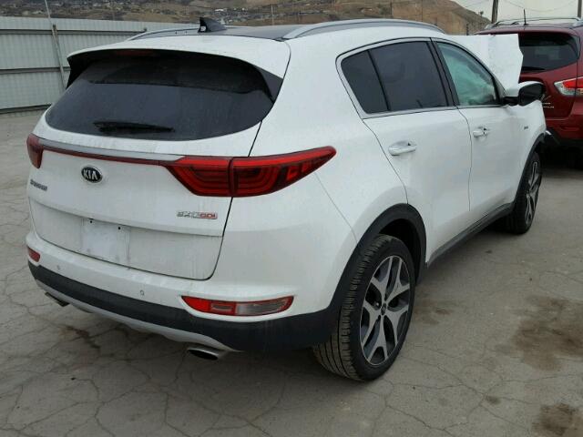 KNDPRCA6XH7149821 - 2017 KIA SPORTAGE S WHITE photo 4