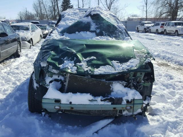 2CNDL13F956005545 - 2005 CHEVROLET EQUINOX LS GREEN photo 9