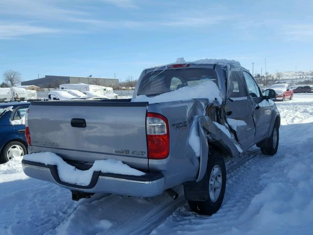 5TBDT44166S550692 - 2006 TOYOTA TUNDRA DOU SILVER photo 4