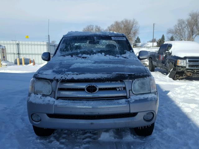 5TBDT44166S550692 - 2006 TOYOTA TUNDRA DOU SILVER photo 9