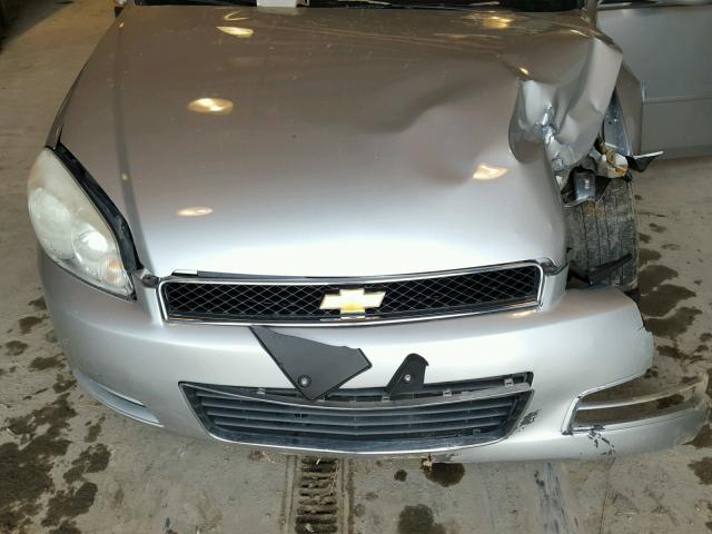 2G1WT58K381210394 - 2008 CHEVROLET IMPALA LT SILVER photo 7