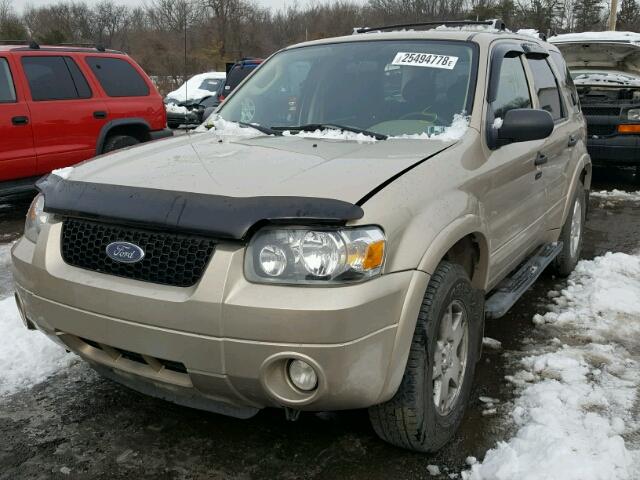 1FMYU93147KB51837 - 2007 FORD ESCAPE XLT TAN photo 2