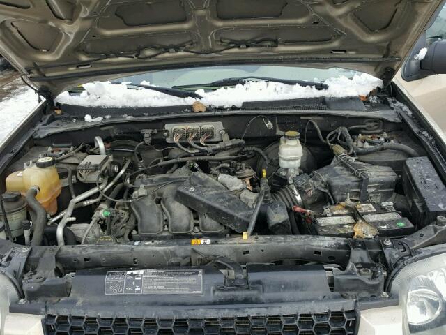 1FMYU93147KB51837 - 2007 FORD ESCAPE XLT TAN photo 7