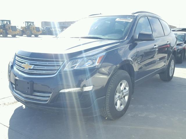 1GNKRFKD3GJ261880 - 2016 CHEVROLET TRAVERSE L GRAY photo 2