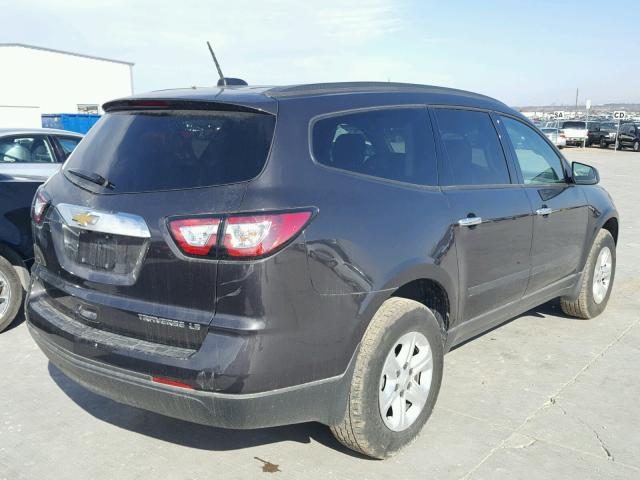 1GNKRFKD3GJ261880 - 2016 CHEVROLET TRAVERSE L GRAY photo 4