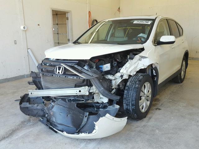 5J6RM4H56CL035187 - 2012 HONDA CR-V EX WHITE photo 2