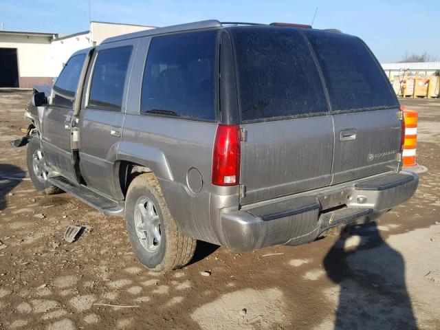 1GYEK63R9YR224530 - 2000 CADILLAC ESCALADE L BLUE photo 3