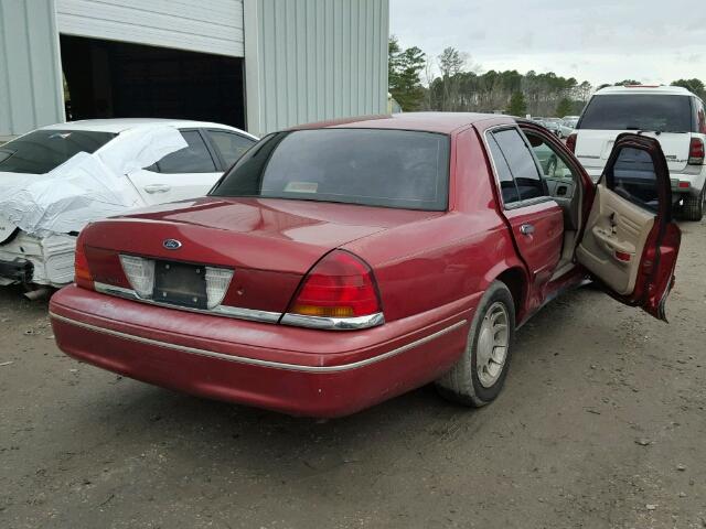 2FAFP74W4XX151213 - 1999 FORD CROWN VICT RED photo 4