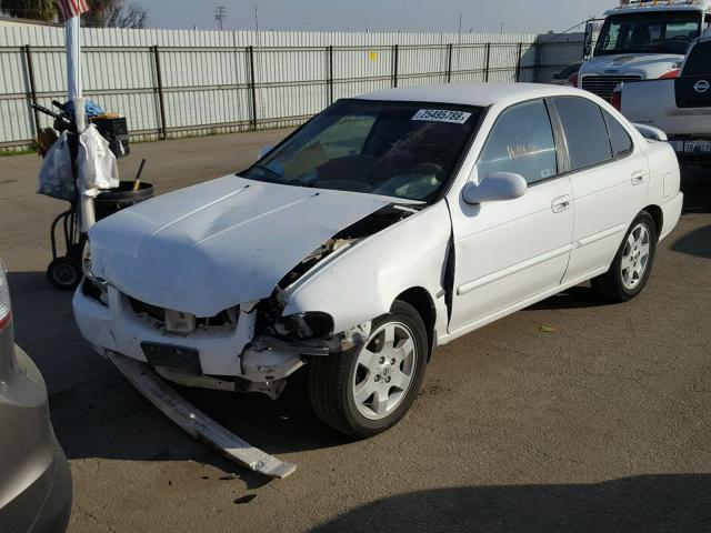 3N1CB51D05L586458 - 2005 NISSAN SENTRA 1.8 WHITE photo 2