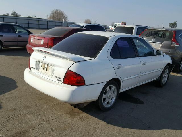 3N1CB51D05L586458 - 2005 NISSAN SENTRA 1.8 WHITE photo 4