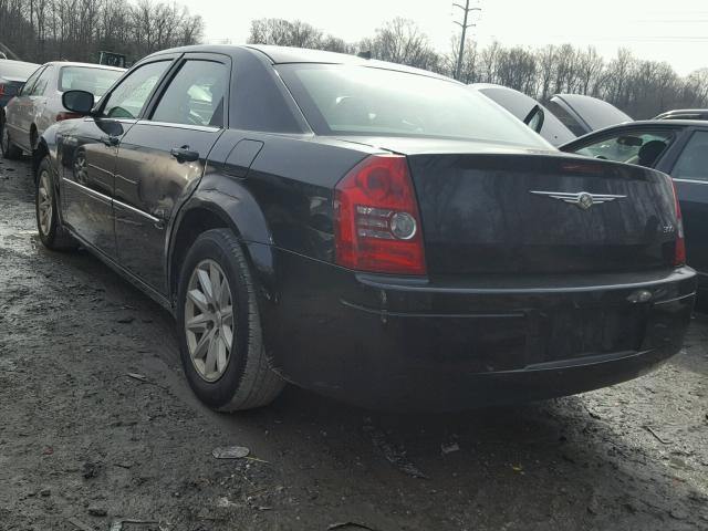 2C3KA43R18H230293 - 2008 CHRYSLER 300 LX BLACK photo 3