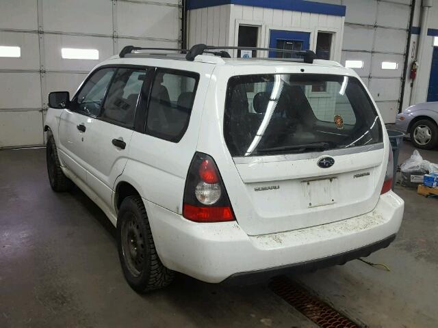 JF1SG66658H709108 - 2008 SUBARU FORESTER S 白色 照片 3