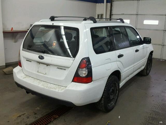 JF1SG66658H709108 - 2008 SUBARU FORESTER S 白色 照片 4