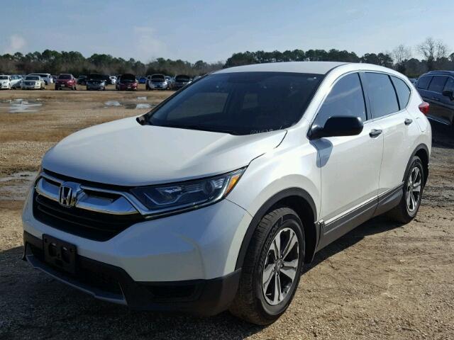 5J6RW5H38HL004528 - 2017 HONDA CR-V LX WHITE photo 2