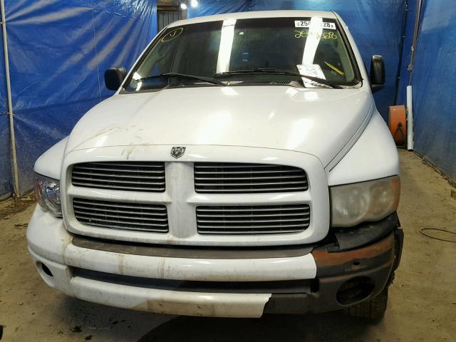 1D7HU18N82J186659 - 2002 DODGE RAM 1500 WHITE photo 9