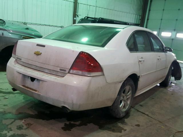 2G1WA5E30F1170758 - 2015 CHEVROLET IMPALA LIM WHITE photo 4