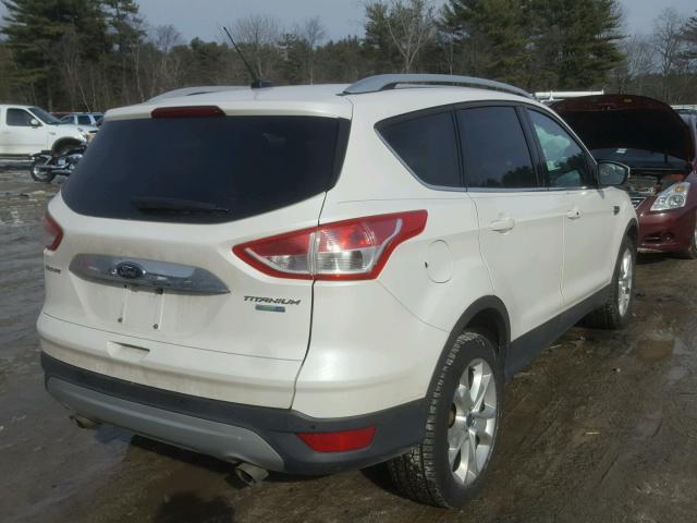 1FMCU9JX9EUC40905 - 2014 FORD ESCAPE TIT WHITE photo 4