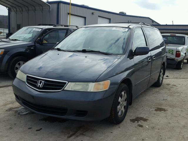 5FNRL18884B149486 - 2004 HONDA ODYSSEY EX CHARCOAL photo 2