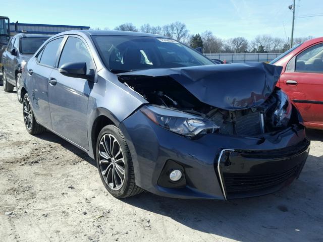 5YFBURHE4FP266668 - 2015 TOYOTA COROLLA L GRAY photo 1