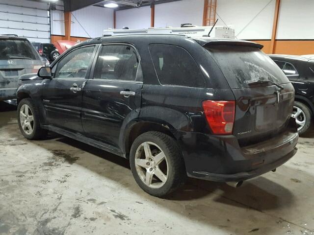 2CKDL637396228852 - 2009 PONTIAC TORRENT GX BLACK photo 3