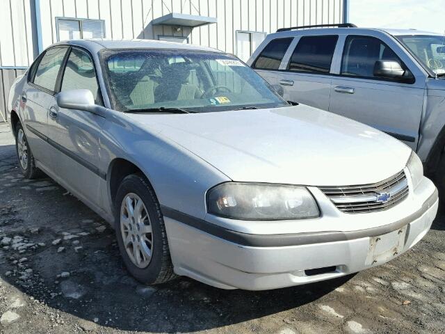 2G1WF52E529368805 - 2002 CHEVROLET IMPALA SILVER photo 1