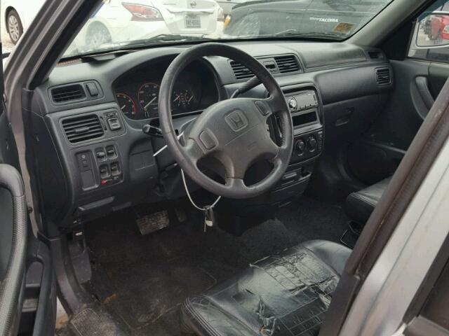 JHLRD18751C053377 - 2001 HONDA CR-V SE SILVER photo 9