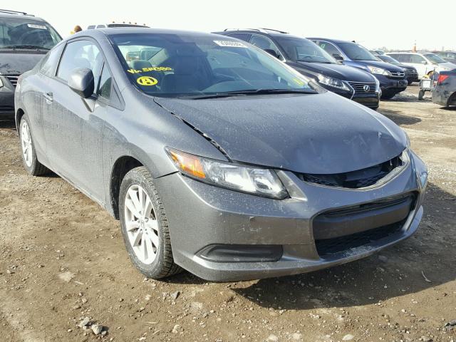 2HGFG3B82CH514380 - 2012 HONDA CIVIC EX ნაცრისფერი ფოტო 1