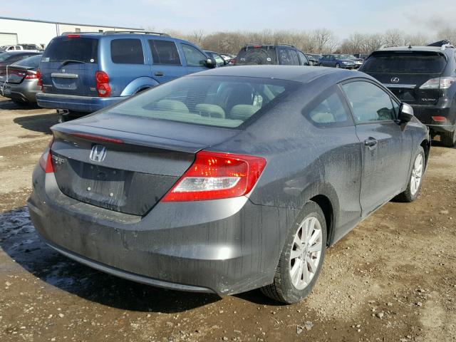 2HGFG3B82CH514380 - 2012 HONDA CIVIC EX ნაცრისფერი ფოტო 4