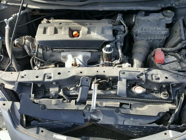 2HGFG3B82CH514380 - 2012 HONDA CIVIC EX ნაცრისფერი ფოტო 7