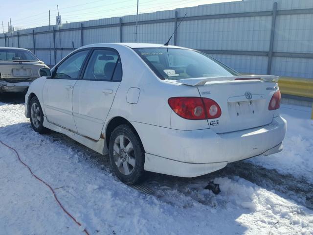 2T1BR32E86C623616 - 2006 TOYOTA COROLLA CE WHITE photo 3