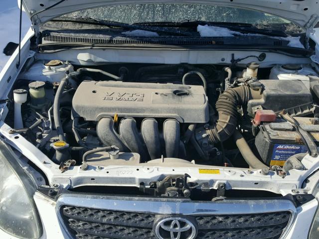 2T1BR32E86C623616 - 2006 TOYOTA COROLLA CE WHITE photo 7