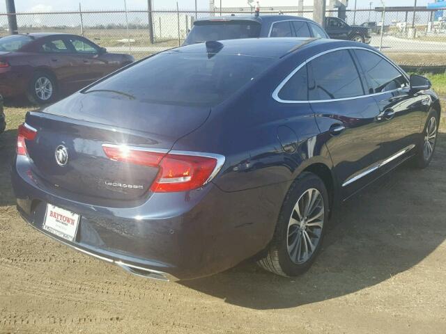 1G4ZP5SS2HU157513 - 2017 BUICK LACROSSE E BLUE photo 4