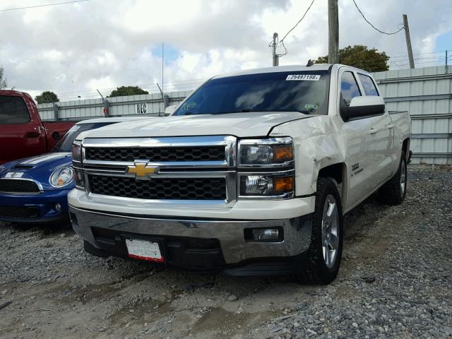 3GCPCREC3EG113246 - 2014 CHEVROLET SILVERADO WHITE photo 2