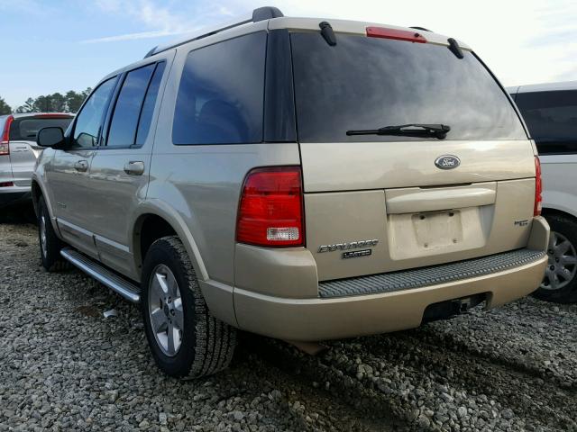 1FMDU75E05UA10168 - 2005 FORD EXPLORER L TAN photo 3
