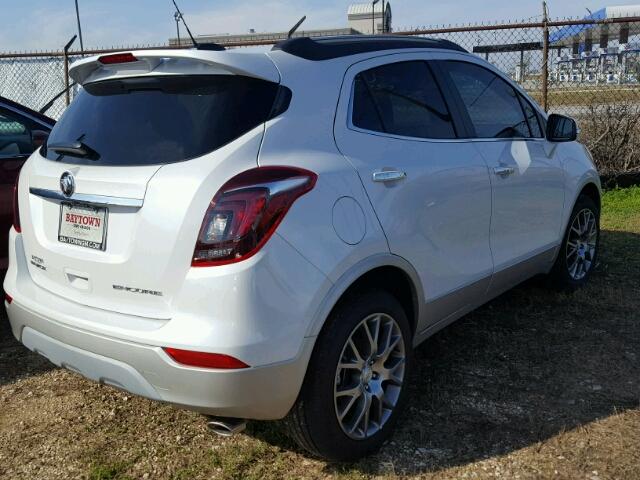 KL4CJ1SB2HB119516 - 2017 BUICK ENCORE SPO WHITE photo 4