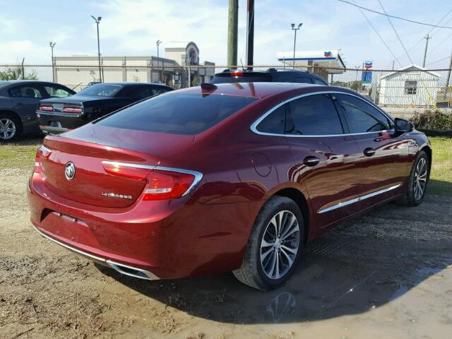 1G4ZR5SS9HU162721 - 2017 BUICK LACROSSE P RED photo 4