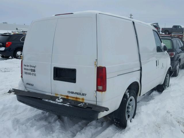 1GCDM19X85B131412 - 2005 CHEVROLET ASTRO WHITE photo 4