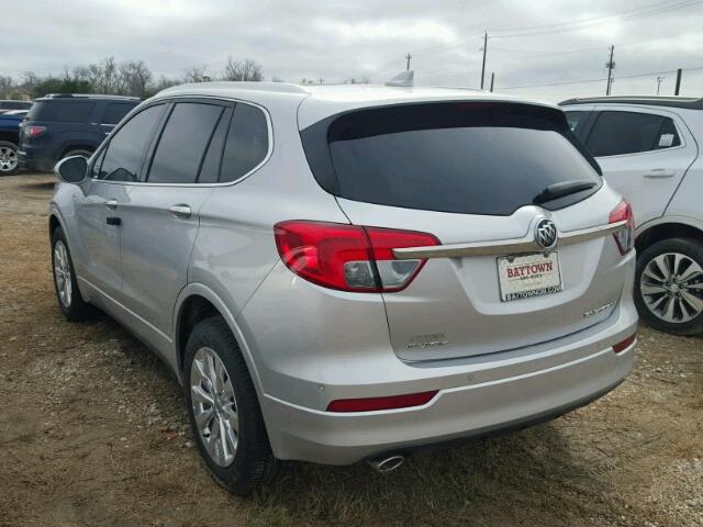 LRBFXBSA8HD101572 - 2017 BUICK ENVISION E SILVER photo 3