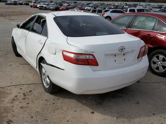 4T1BE46K39U867260 - 2009 TOYOTA CAMRY BASE WHITE photo 3