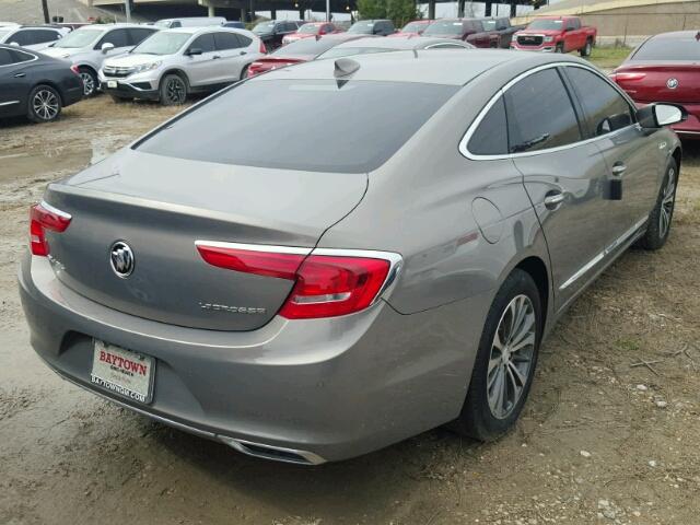 1G4ZP5SS3HU150425 - 2017 BUICK LACROSSE E GRAY photo 4