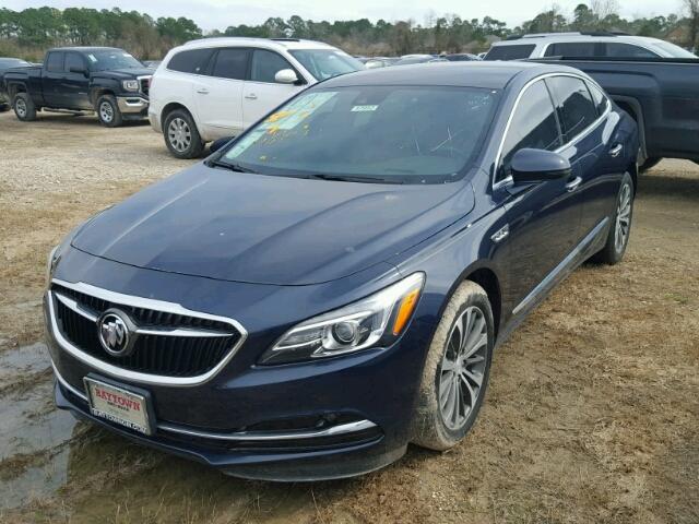 1G4ZR5SS3HU137412 - 2017 BUICK LACROSSE P BLUE photo 2