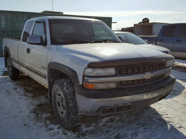 1GCGK29U3YE307848 - 2000 CHEVROLET SILVERADO WHITE photo 1