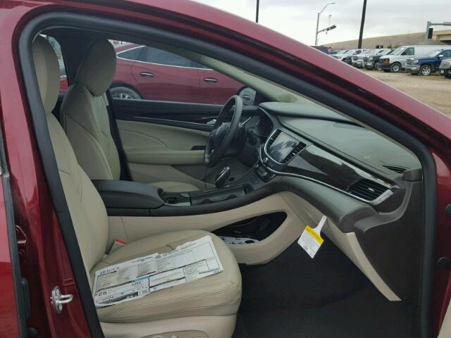 1G4ZP5SS3HU160422 - 2017 BUICK LACROSSE E 红色 照片 5